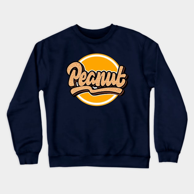 Pea Niut Crewneck Sweatshirt by asem manis art